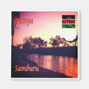 zKE022 SAMBURU, KENYA, Africa, Fridge Magnet