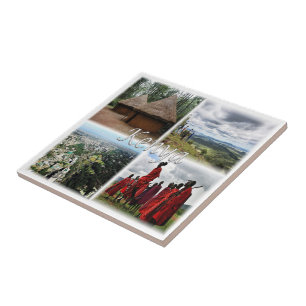 zKE031 KENYA, Mosaic, Africa, Tile