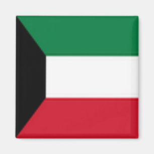zKW001 Kuwaiti FLAG Kuwait, Fridge Magnet
