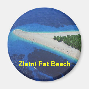 Zlatni Rat Beach magnet