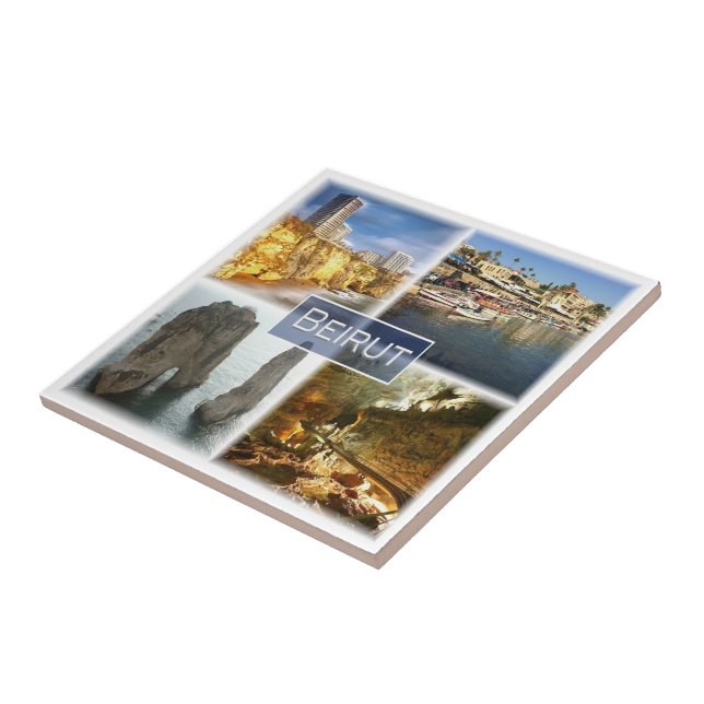 zLB004 BEIRUT, Lebanon, Asia, Tile (Side)