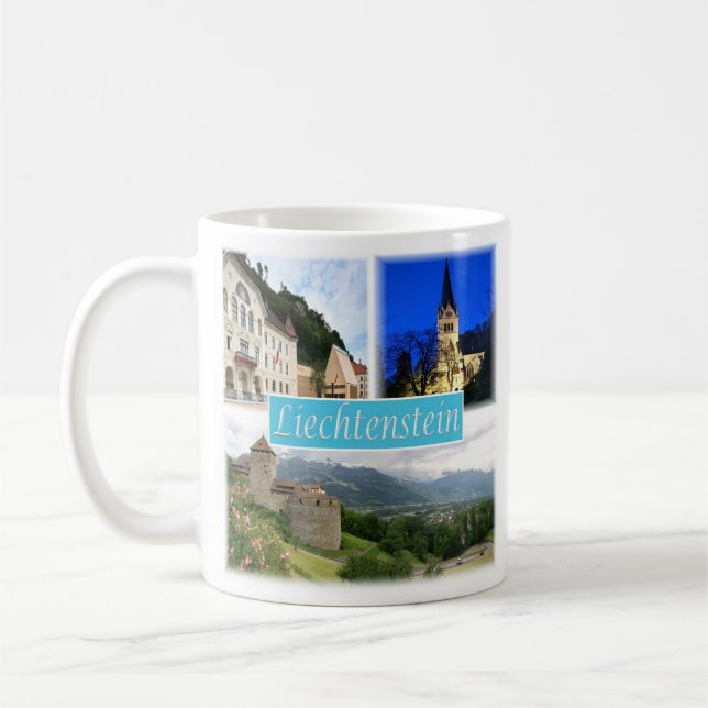 zLI003 VADUZ Liechtenstein, Coffee Mug (Left)
