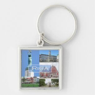zLV004 RIGA, Republika of Latvia, Europe, Key Ring