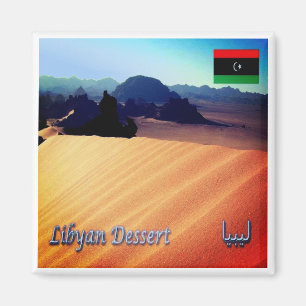 zLY009 LIBYA, Desert, Africa, Fridge Magnet