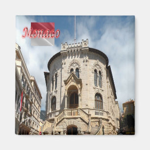zMC014 PALAIS DE JUSTICE, Monaco, Fridge Magnet