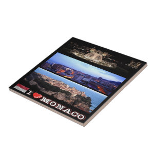 zMC032 MONACO collage "I Love", Tile