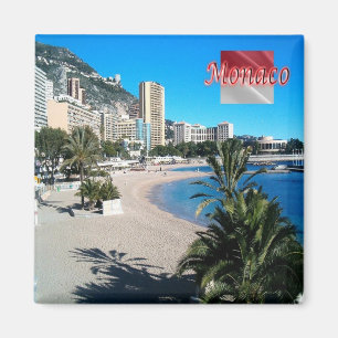 zMC041 LARVOTTO, Monaco, Fridge Magnet