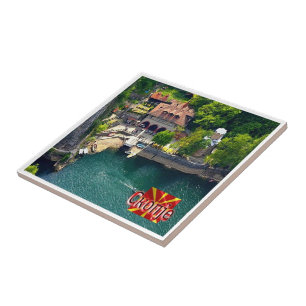 zMK004 SKOPJE MATKA, North Macedonia, Tile