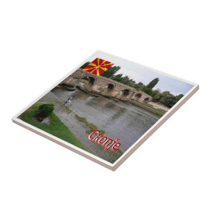 zMK005 SKOPJE, North Macedonia, Tile