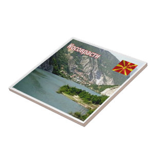 zMK011 DOLNO KOSOVRASTI River Radika, Tile