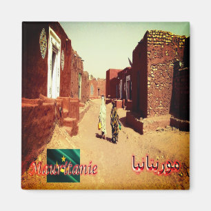 zMR011 OUALATA, Mauritania, Africa, Fridge Magnet