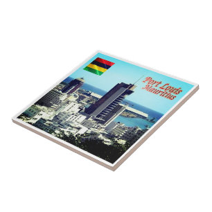 zMU014 PORT LOUIS, Mauritius, Africa,  Tile