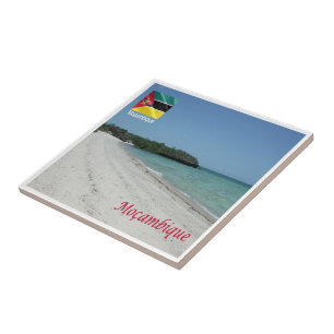 zMZ004 MOZAMBIQUE, Beach, Africa, Tile