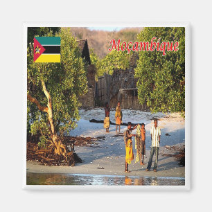 zMZ005 MOZAMBIQUE, Panorama, Africa, Fridge Magnet