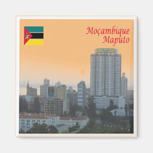 zMZ008 MAPUTO, Mozambique, Africa, Fridge Magnet