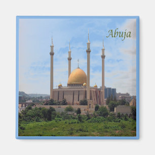 zNG003 ABUJA, Nigeria, Africa, Fridge Magnet