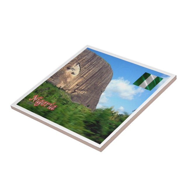 zNG010 NIGERIA, Zumarock, Africa, Tile (Side)