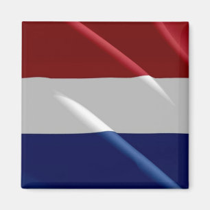 zNL002 DUTCH waving FLAG, Netherlands, Holland Magnet