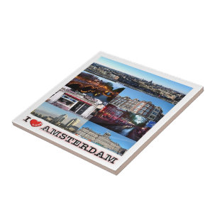 zNL012 AMSTERDAM "I Love", Tile