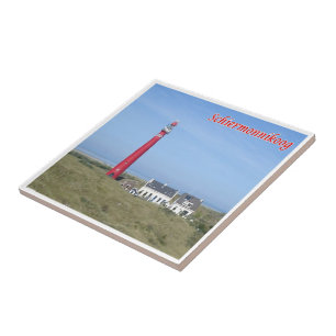 zNL026 SCHIERMONNIKOOG lighthouse, Tile