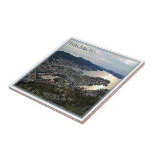 zNO018 BERGEN panorama, Norway, Europe, Tile