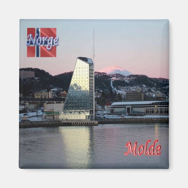 zNO046 MOLDE panorama, Norway, Europe, Fridge Magnet (Front)