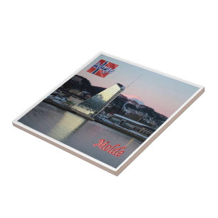 zNO046 MOLDE panorama, Norway, Europe, Tile