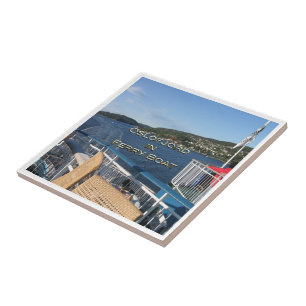 zNO057 OSLOFJORD, Oslo Copenhagen ferry boat,  Tile