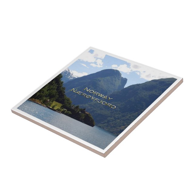 zNO059 NÆRØYFJORD panorama, Norway, Tile (Side)