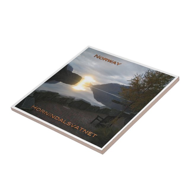 zNO112 HORNINDALSVATNET, Norway, Tile (Side)