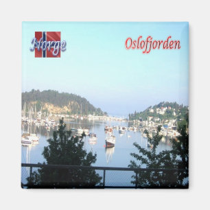 zNO154 OSLOFJORDEN, Norway, Europe, Fridge Magnet