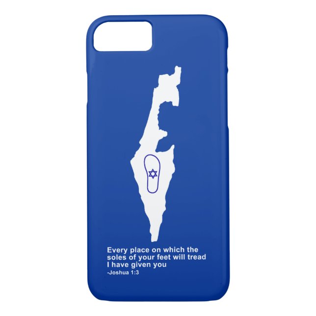 Zo Artzeinu - Joshua 1:3 Case-Mate iPhone Case (Back)