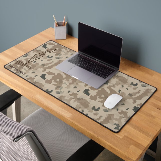 Zo Artzeinu - Joshua 1:3 Desk Mat (Office 2)