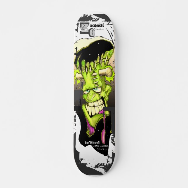 Zo board by SCORCH Studios Skateboard (Front)