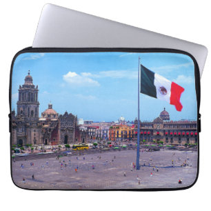 Zocalo, Mexico City, Mexico Laptop Sleeve