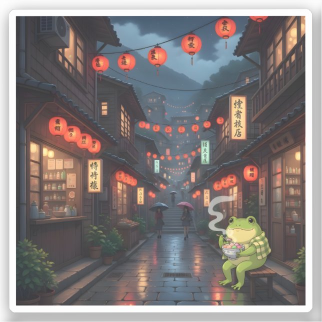 Zochi Explores Jiufen Old Street Lantern Nights (Front)