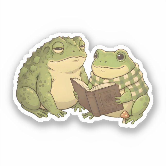 Zochi & Mossy the Toad (Front)