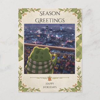 Zochi Visits N Seoul Tower Postcard