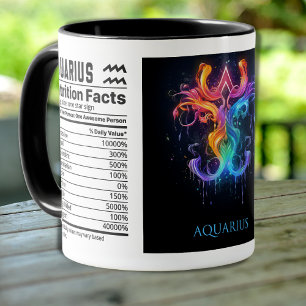 Zodiac Aquarius Mug