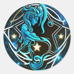 Zodiac - Aquarius Sticker