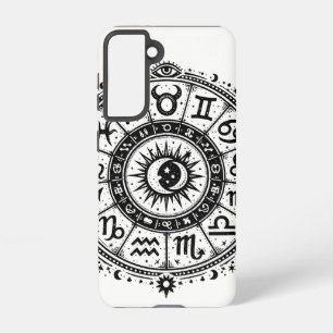 Zodiac Arcana — The Twelve Signs by BurnsInHell Samsung Galaxy Case