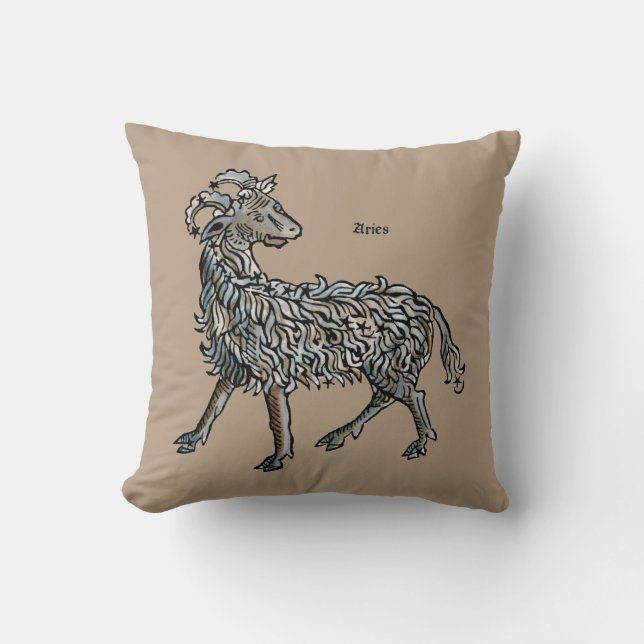 Zodiac: Aries, 1482 Cushion (Front)