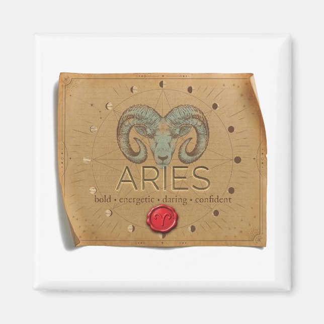 ZODIAC - Aries - Magnet (Front)