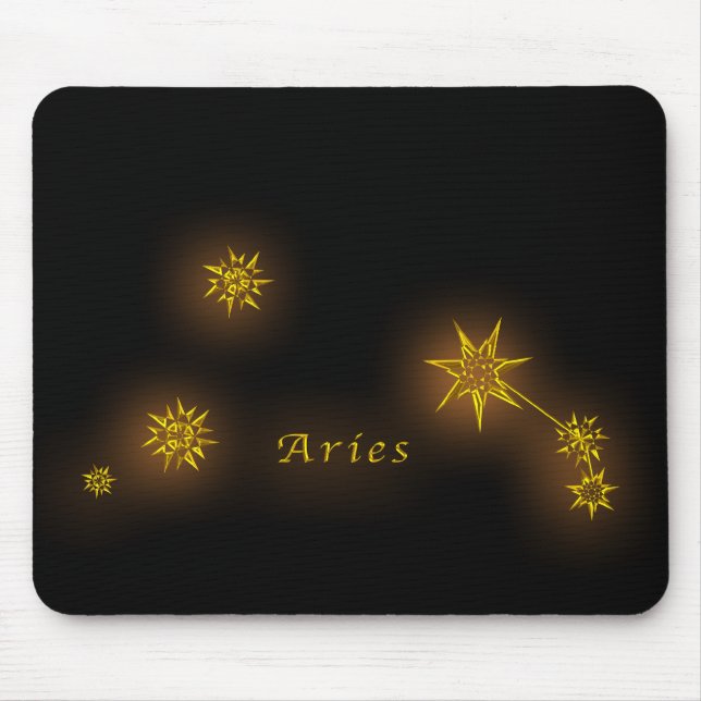 Zodiac - Aries Mouse Pad (Front)