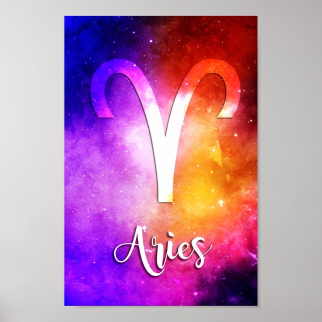 Zodiac : Aries Space Candy Poster (Front)