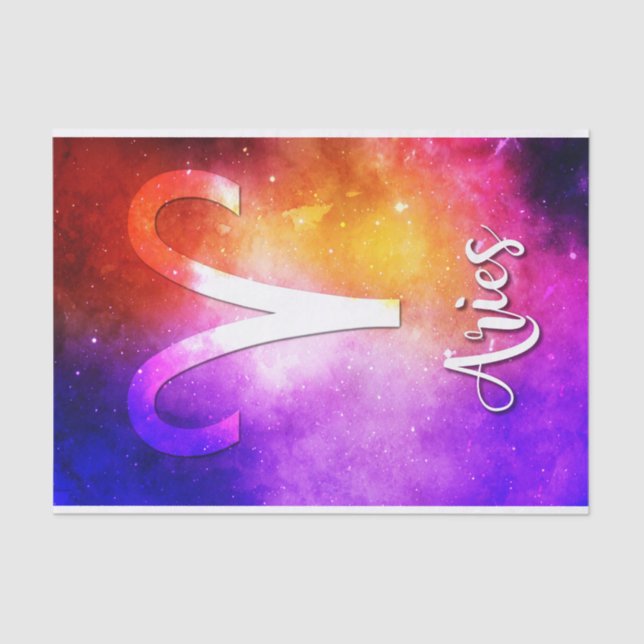 Zodiac : Aries Space Candy Tissue Paper (Front)