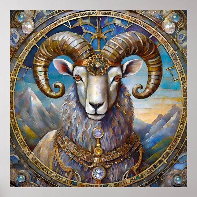 Zodiac - Aries The Ram Poster (Front)