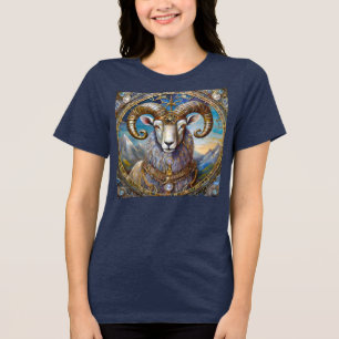 Zodiac - Aries The Ram Tri-Blend Shirt