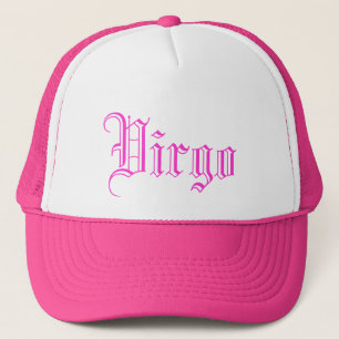 zodiac astrology horoscope virgo trucker hat
