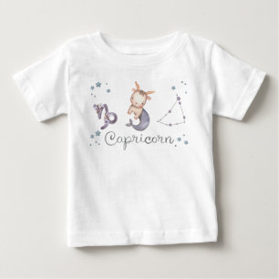 Zodiac Baby Capricorn Baby BodySuit and T-Shirt
